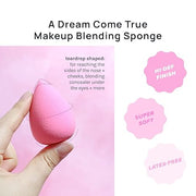 ollection makeup Sponge Set Latex Free and High-definition Set of 6 makeup Wonder blender For Powder Cream and Liquid, Super Soft Wonder Beauty Cosmetic