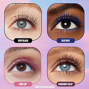 Maybelline Lash Sensational Sky High Washable Mascara Makeup, Volumizing, Lengthening, Defining, Curling, Multiplying, Buildable Formula, Blackest Black