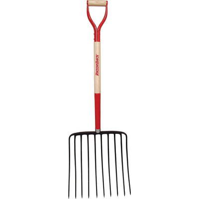 RAZOR-BACK 10-OVAL TINE FORGED ENSILAGE FORK